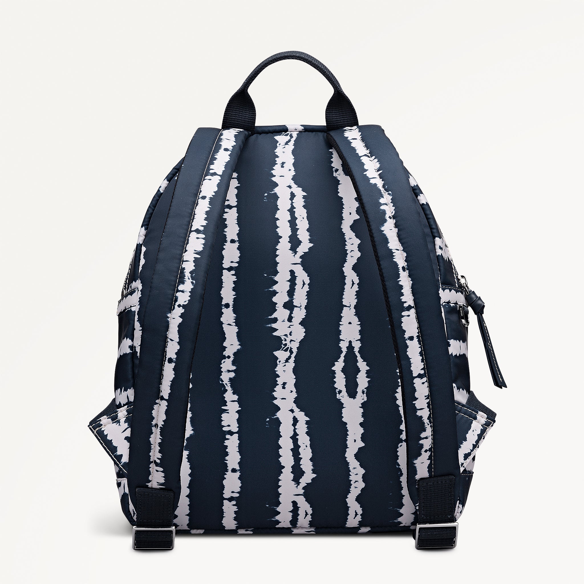 Halley Row - Tie Dye Stripe Medium Ziptop Backpack Naval - 113848