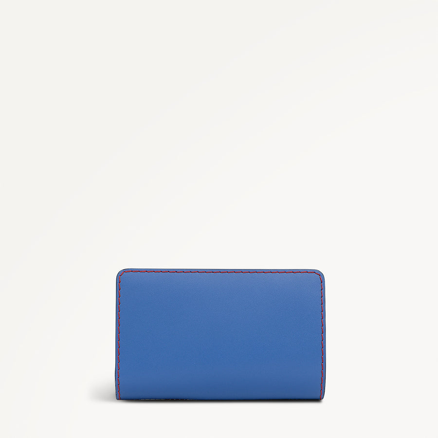 Fireworks And Stripes Medium Flapover Wallet Cobalt - 113852