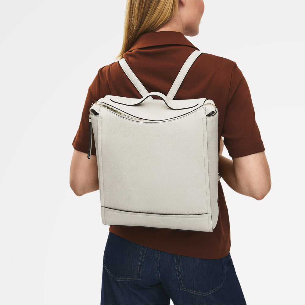Oak Street Medium Ziptop Backpack Shell
