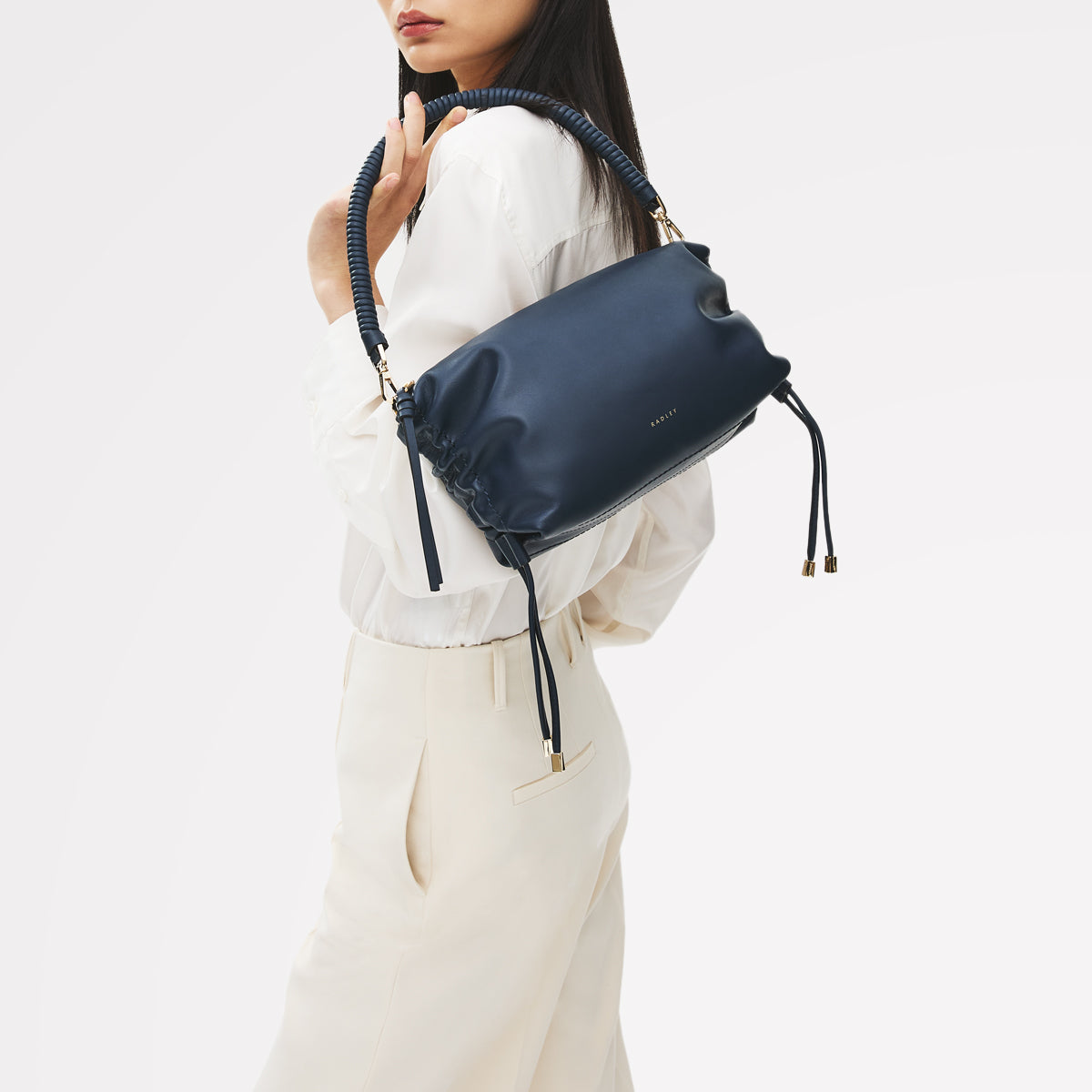 Eden Row Small Ziptop Cross Body Naval