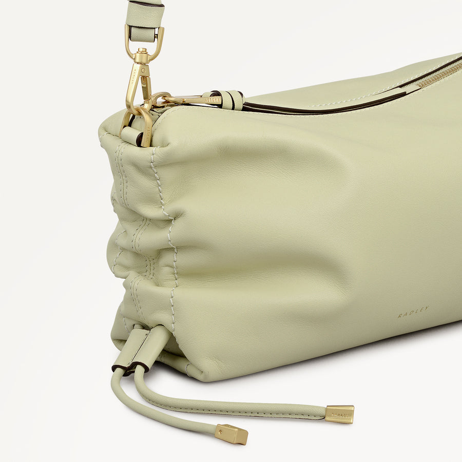 Eden Row Small Ziptop Cross Body Lemongrass - 113866