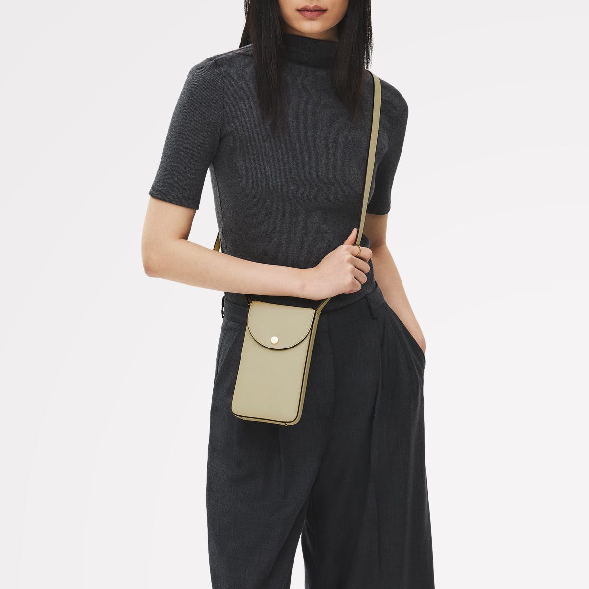 Mayhill Road Medium  Phone Cross Body Lemongrass - 113871