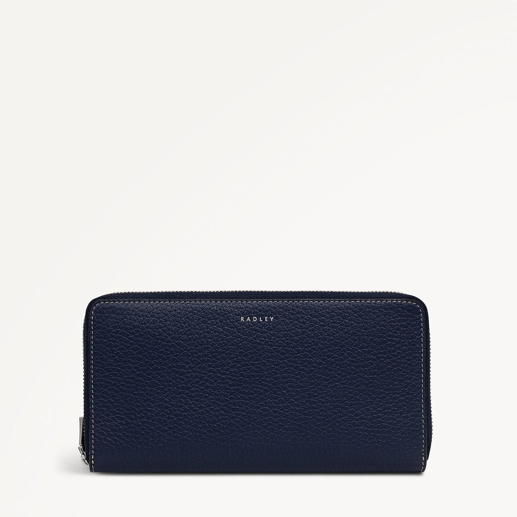 Dukes Place Large Zip Around Wallet Naval - 113885