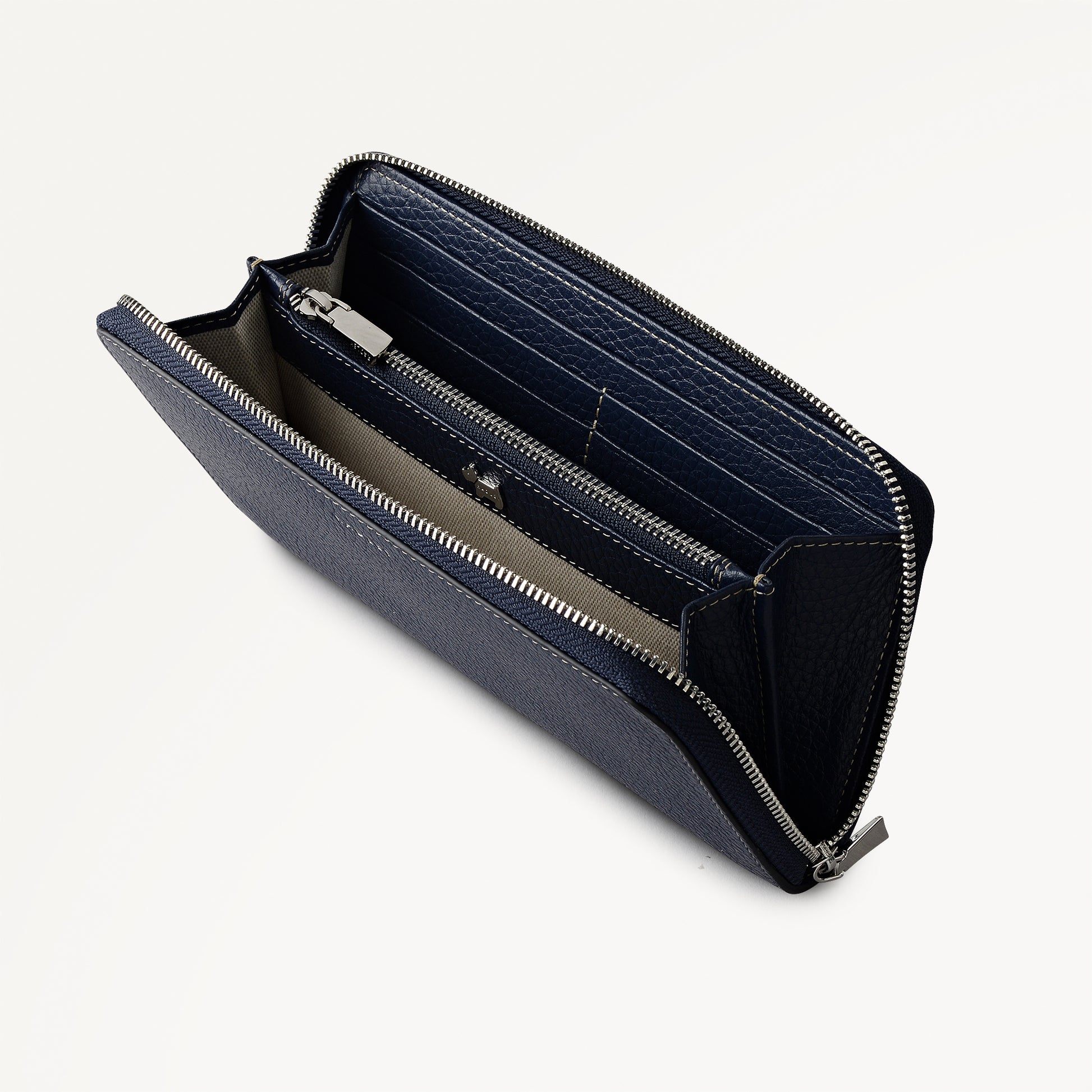 Dukes Place Large Zip Around Wallet Naval - 113885
