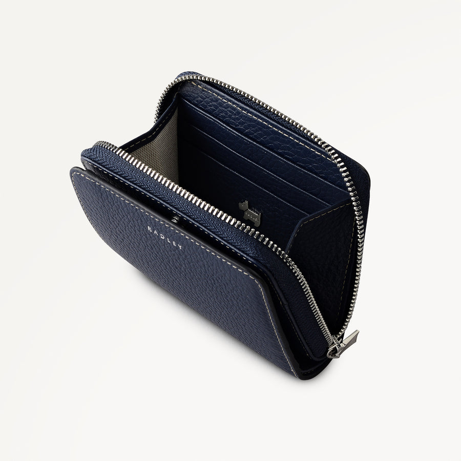 Dukes Place Medium Zip Around Wallet Naval - 113886