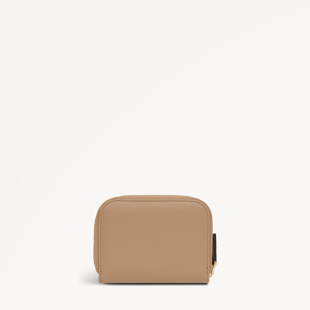 The Belsize - Puffy Small Zip Around Wallet Sahara - 113898
