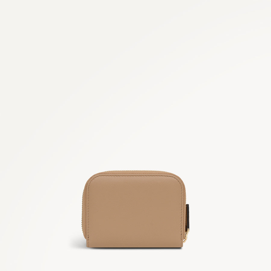 The Belsize - Puffy Small Zip Around Wallet Sahara - 113898