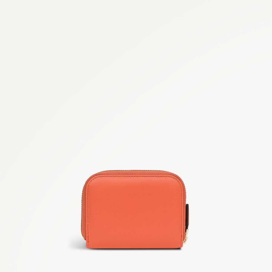 The Belsize - Puffy Small Zip Around Wallet Lobster - 113899