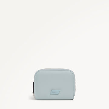 The Belsize - Puffy Small Zip Around Purse Seafoam - 113900