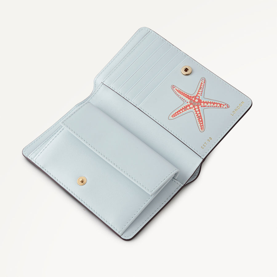 Picton Place - Shell Medium Bifold Wallet Seafoam - 113902