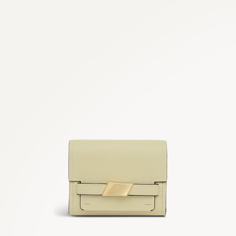 The Christina Medium Flapover Purse Lemongrass - RSG/106/02