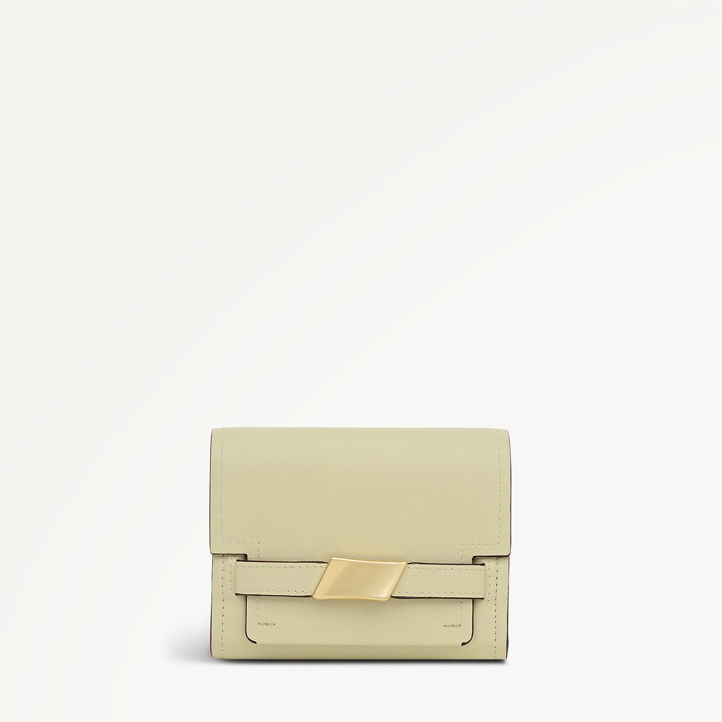 The Christina Medium Flapover Purse Lemongrass - RSG/106/02