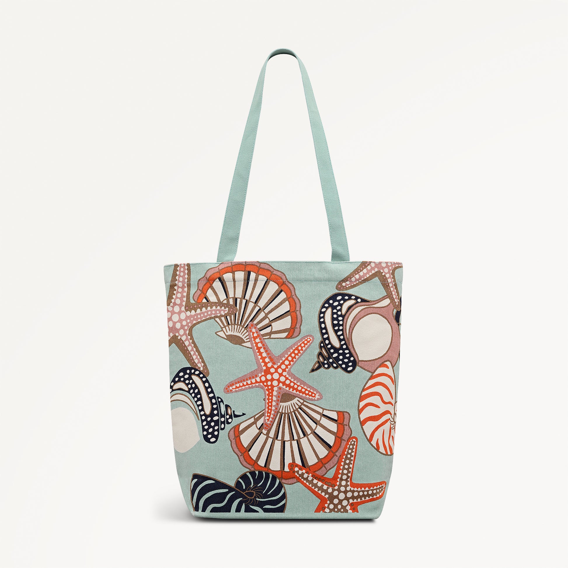Shell Medium Open Top Tote Seafoam - 113932