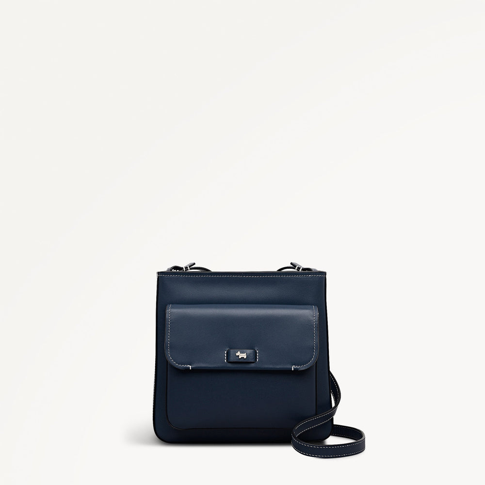 Talbot Way Small Ziptop Cross Body Naval - 113986
