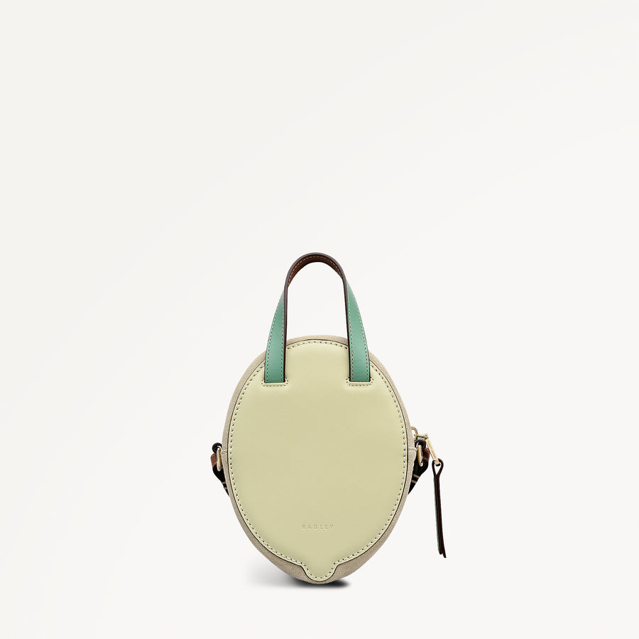 Radley Riviera Mini Ziptop Cross Body Lemongrass - 114003