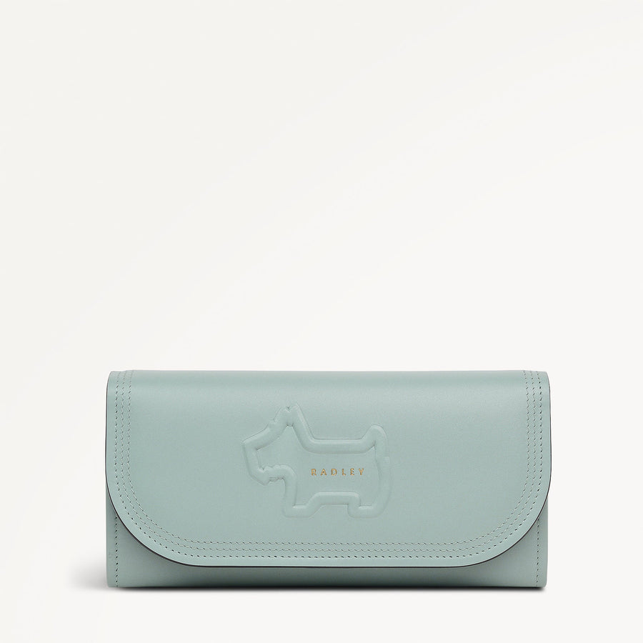 Keswick Mews Large Flapover wallet Green Water - 114085