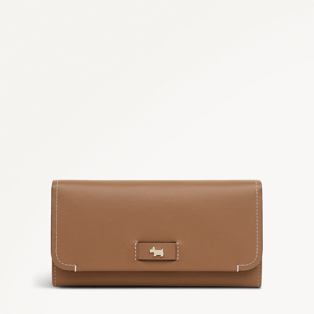 Talbot Way Large Flapover wallet Cognac - 114094