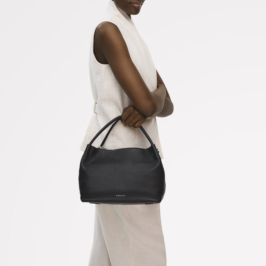 Ivydale Road Medium Ziptop Grab Black