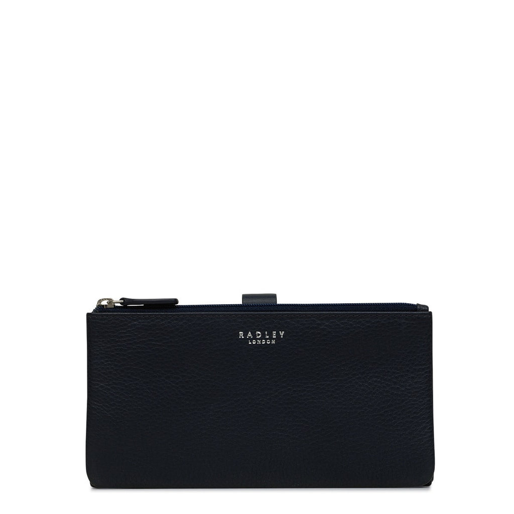 Larkswood Leather Large Bifold Wallet in Ink - 13704