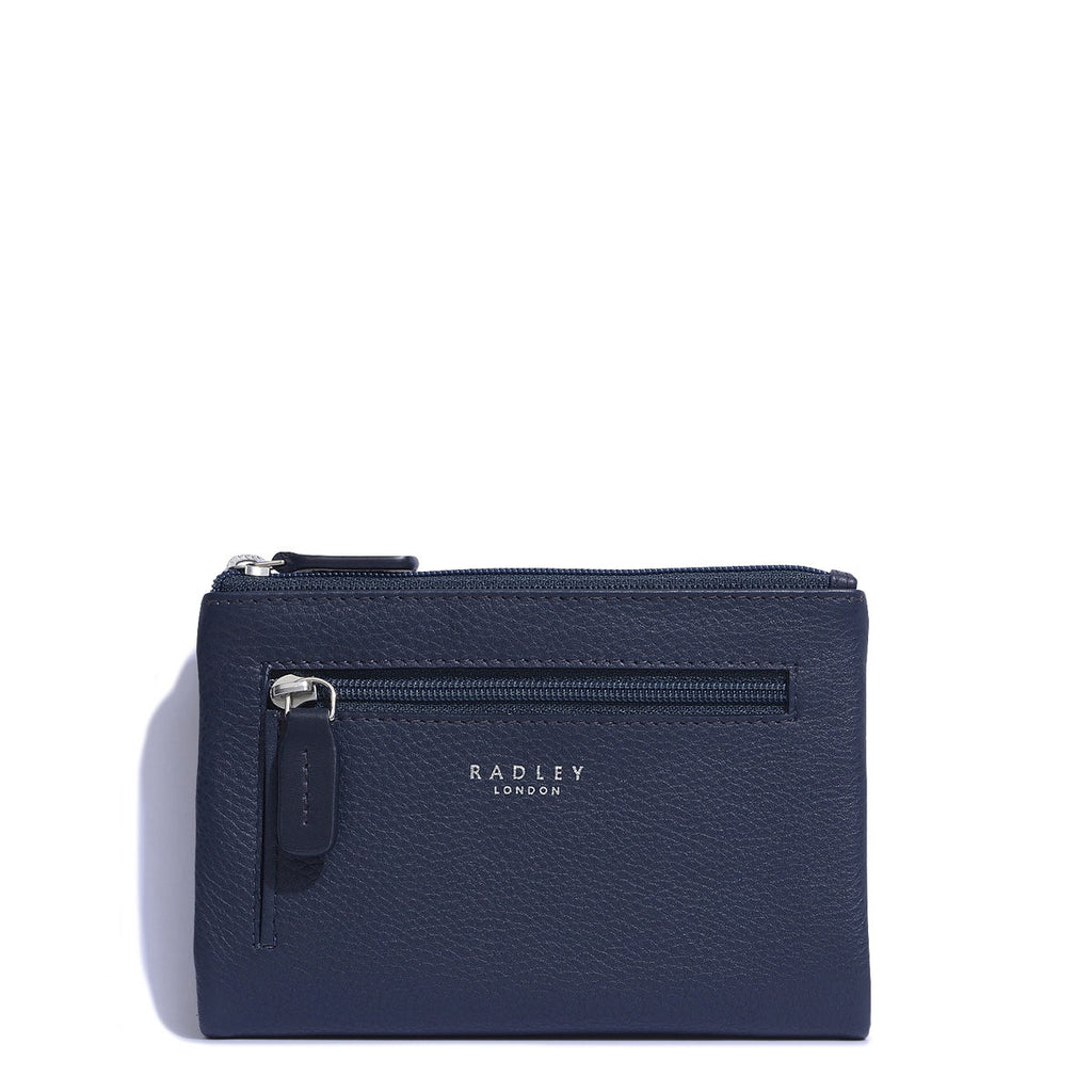Larkswood Leather Medium Bifold Wallet in Ink - 13712