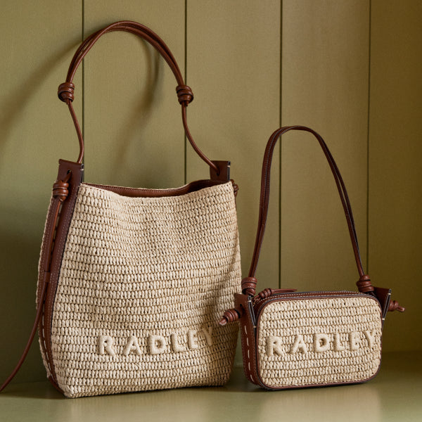 Prairie Pink Large Zip Around Purse | Wild Roses AW24 | Radle