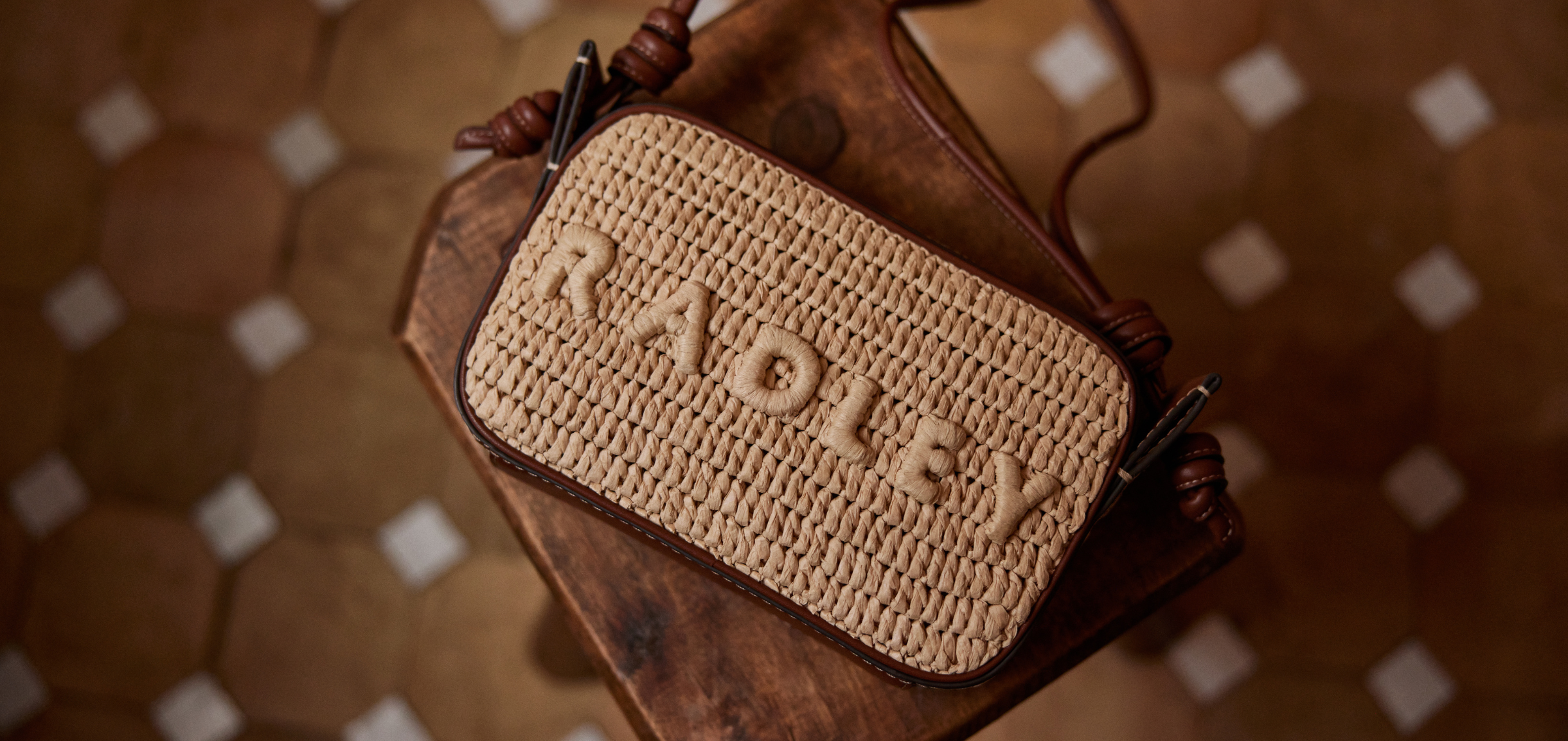 RADLEY LONDON レザー バッグ キャメル RADLEY LONDON(ラドリー 