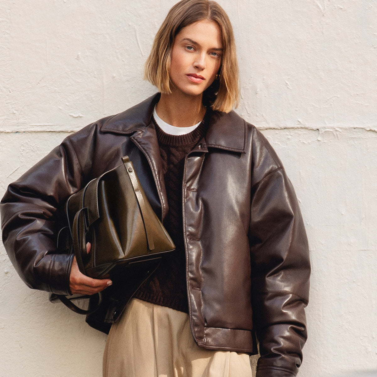 Pine Needle Medium Flapover Shoulder | The Chancery AW25 | Radley