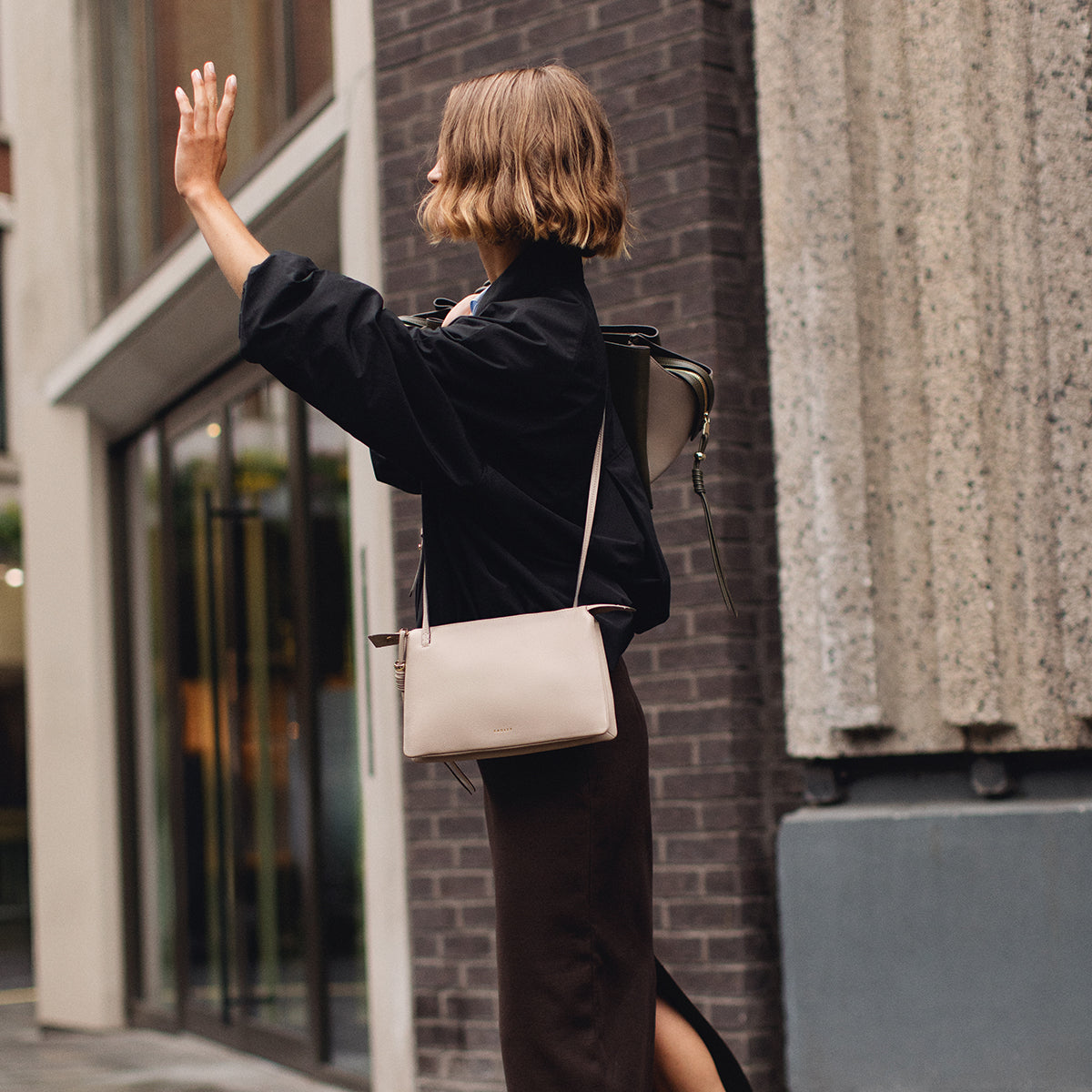 Porcini Medium Ziptop Cross Body | The Romilly AW25 | Radley London