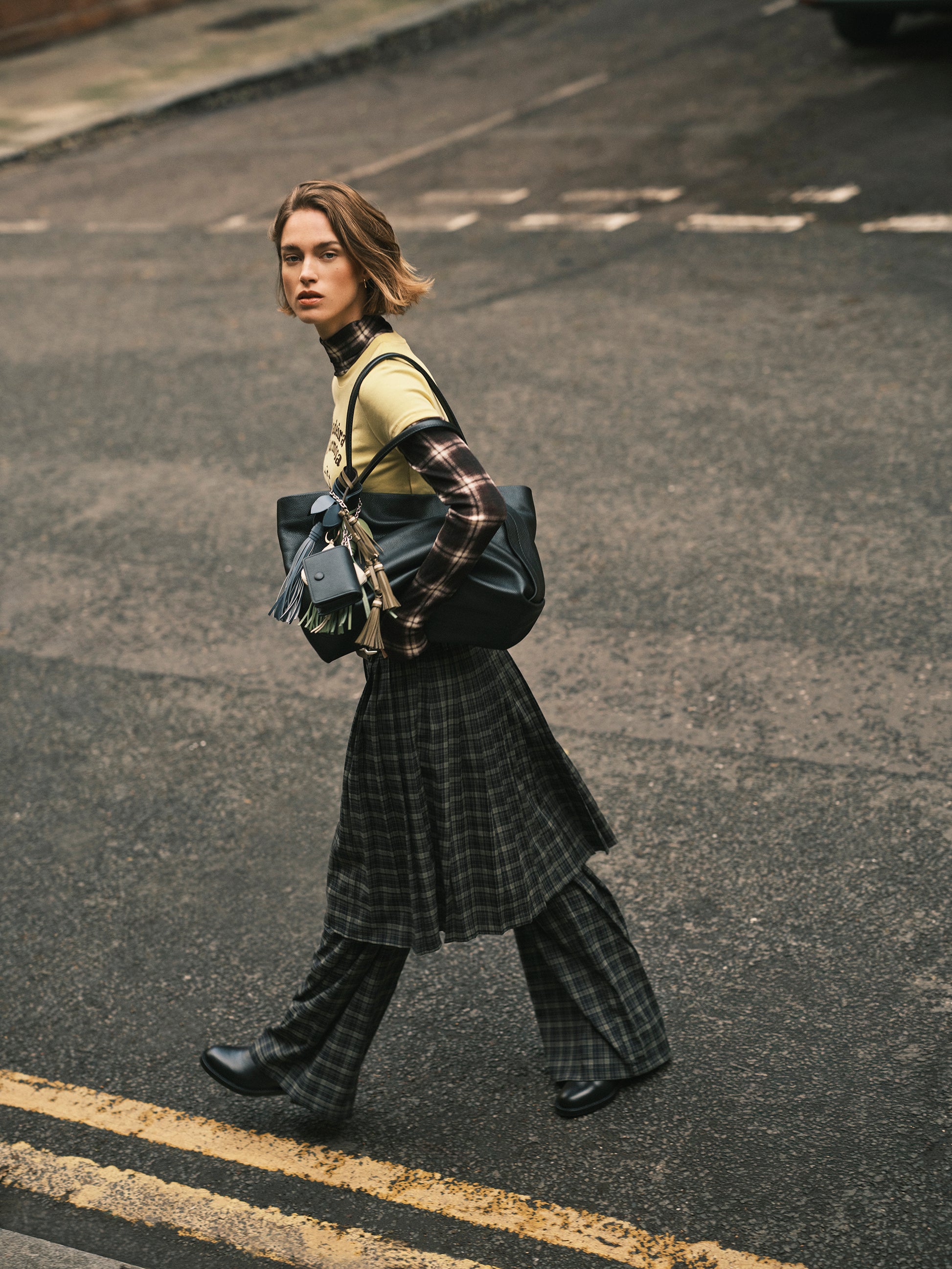 The Evie Medium Ziptop Shoulder Black - 113132