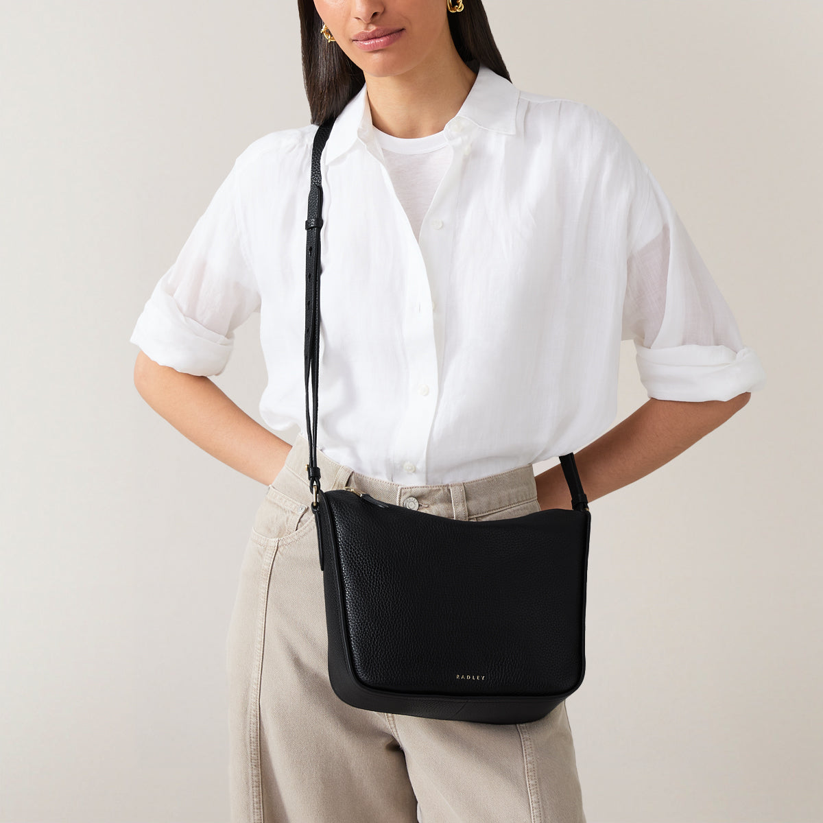 Medium Black Crossbody Bag | Oak Street Collection AW24 | Radley