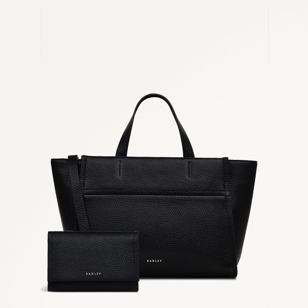 Oak Street Medium Ziptop Grab Bag and Medium Wallet Bundle