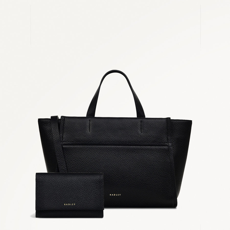 Oak Street Medium Ziptop Grab Bag and Medium Wallet Bundle