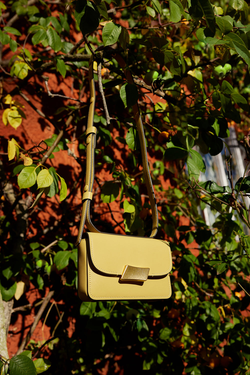 The Belsize Mini Flapover Cross Body Honeycomb - 113563