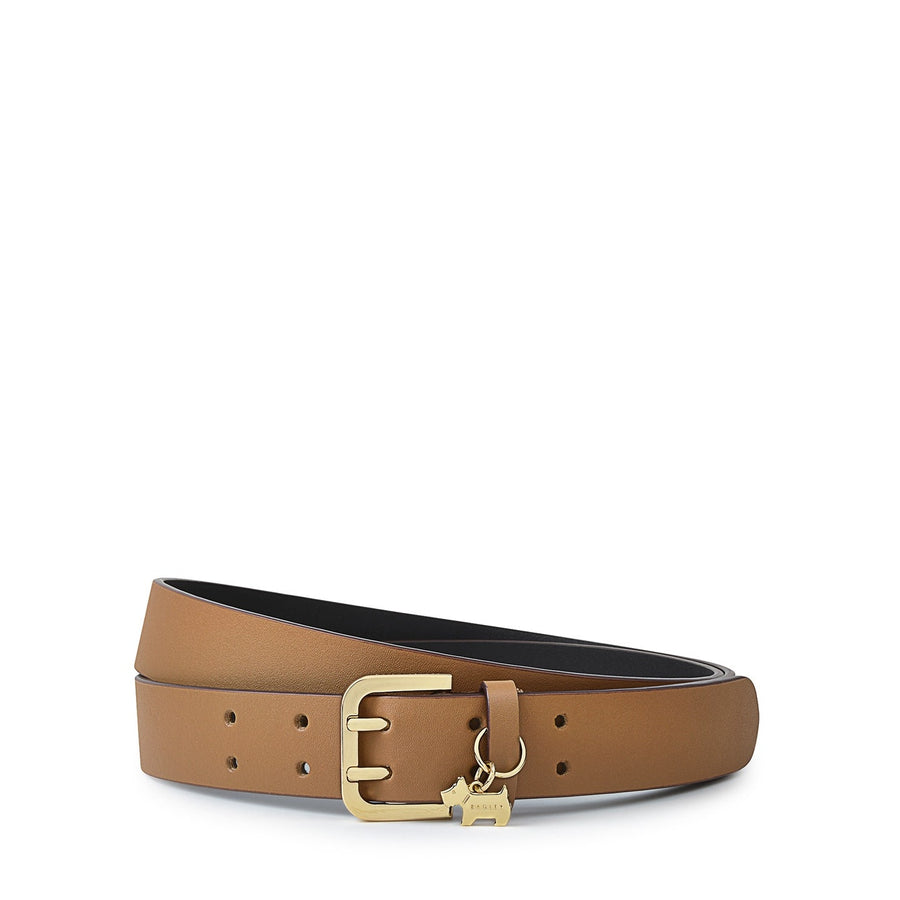 Curzon Street Classic Belt in Butterscotch - B8476259P
