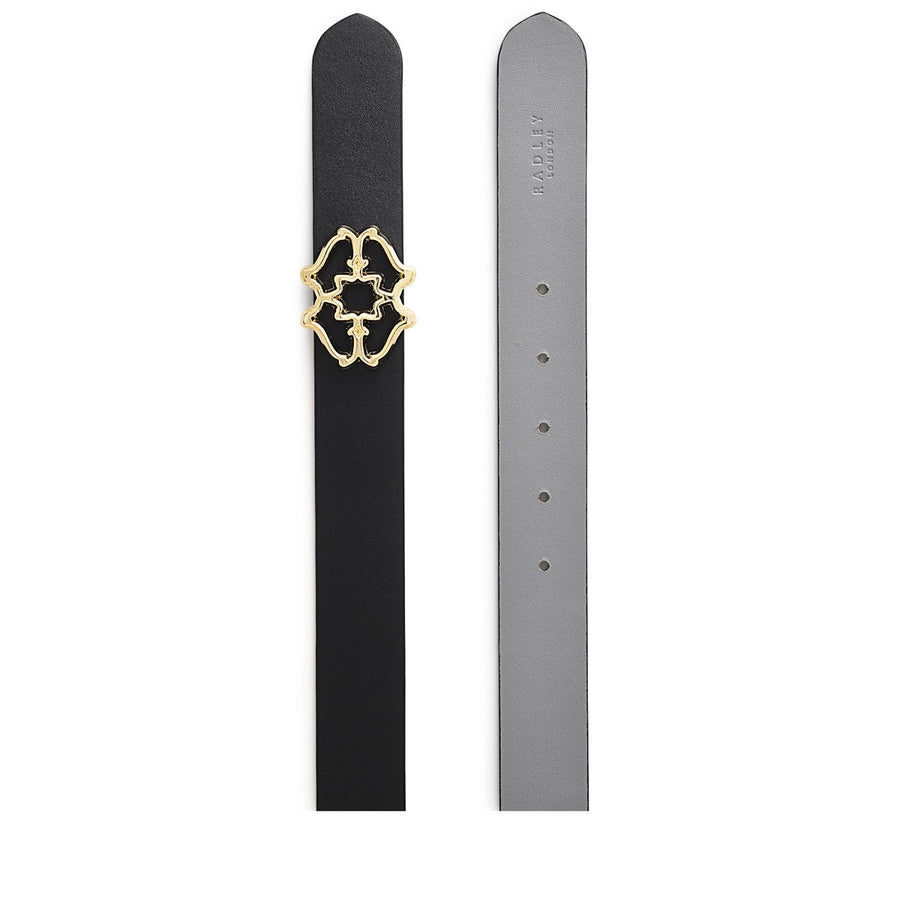 Heirloom Street Classic Belt in Black - B8478001O