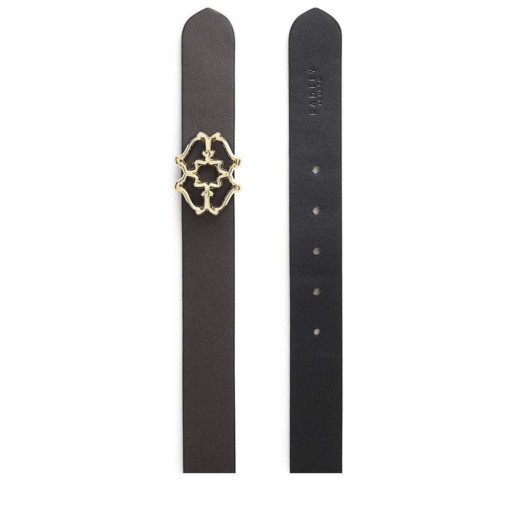 Heirloom Street Classic Belt in Dark Cherry - B8478609P