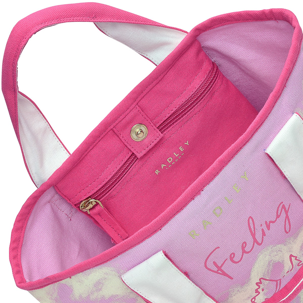 Feeling Sweet Fabric Small Crook Satchel in Sugar Pink - C1645679