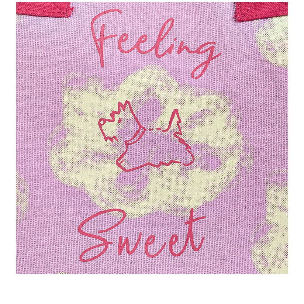 Feeling Sweet Fabric Small Crook Satchel in Sugar Pink - C1645679