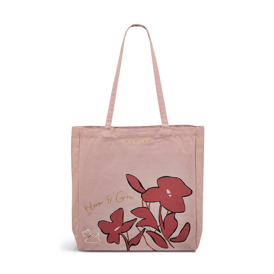 Bloom & Grow Fabric Small Tote in Prairie Pink - C2189688