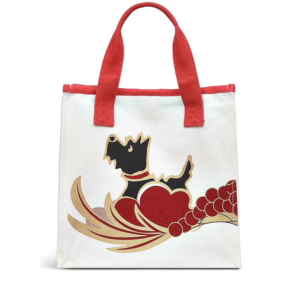 Lunar New Year SS24 Small Open Top Satchel in Natural - C8941287