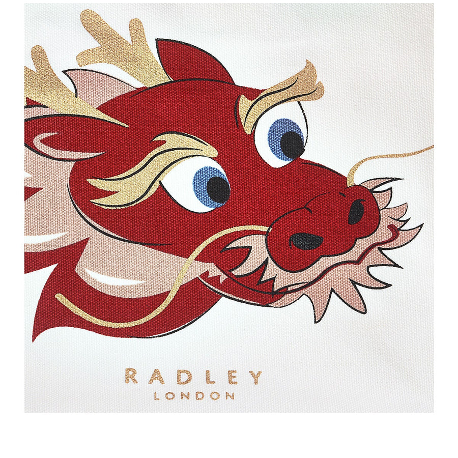 Lunar New Year SS24 Small Open Top Satchel in Natural - C8941287