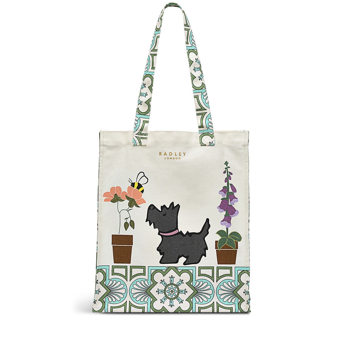 RHS MEDIUM OPEN TOP TOTE NATURAL