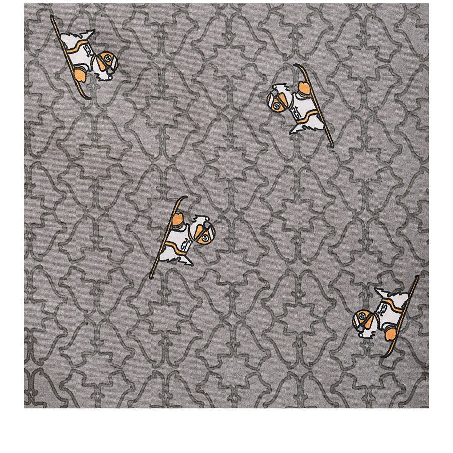 Heirloom Ski Dog Fabric Responsible Foldaway in Cloud Burst - F8932093