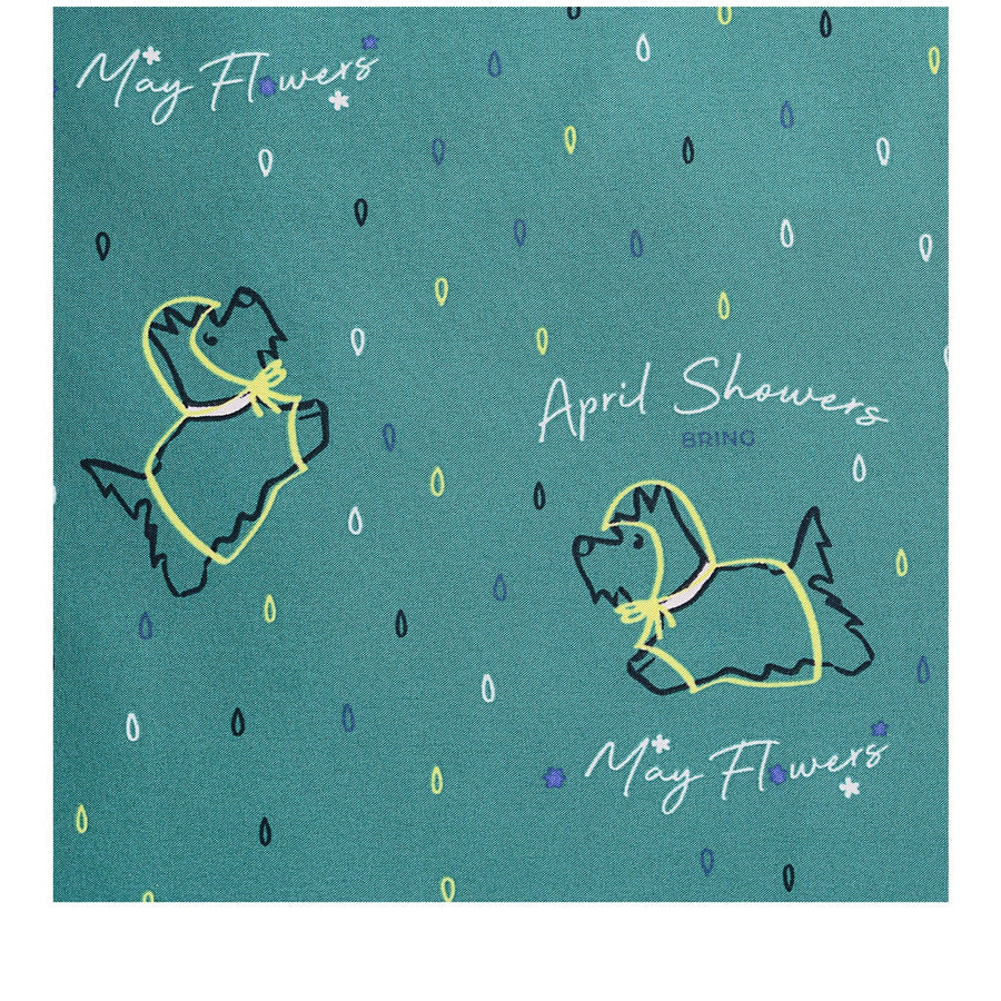 April Showers Fabric Responsible Foldaway in Ocean - F9388417