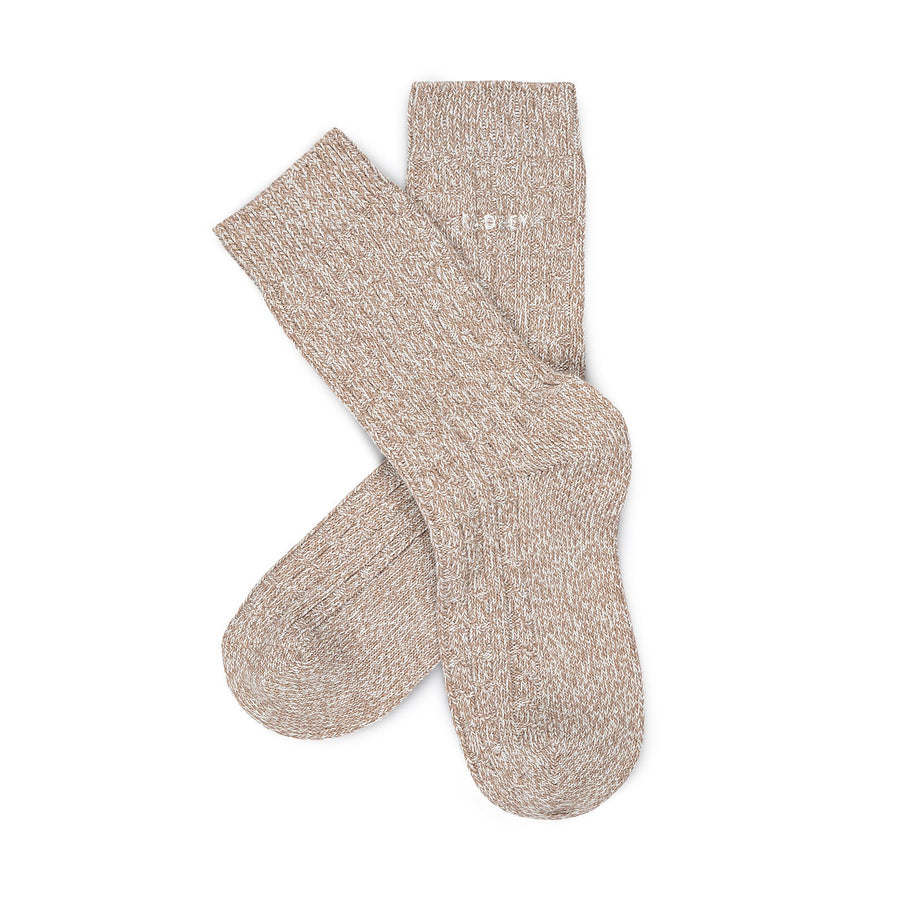 Chunky Knit Fabric 1 Pk Chunky Knit Socks in Silt - G2509266