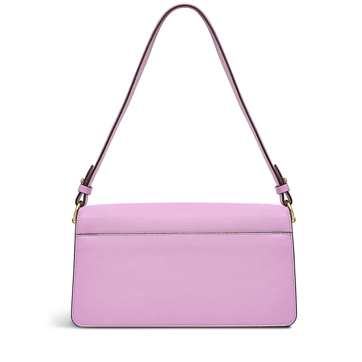 Leather Lane Leather Medium Flapover Shoulder Bag in Sugar Pink - H1234679