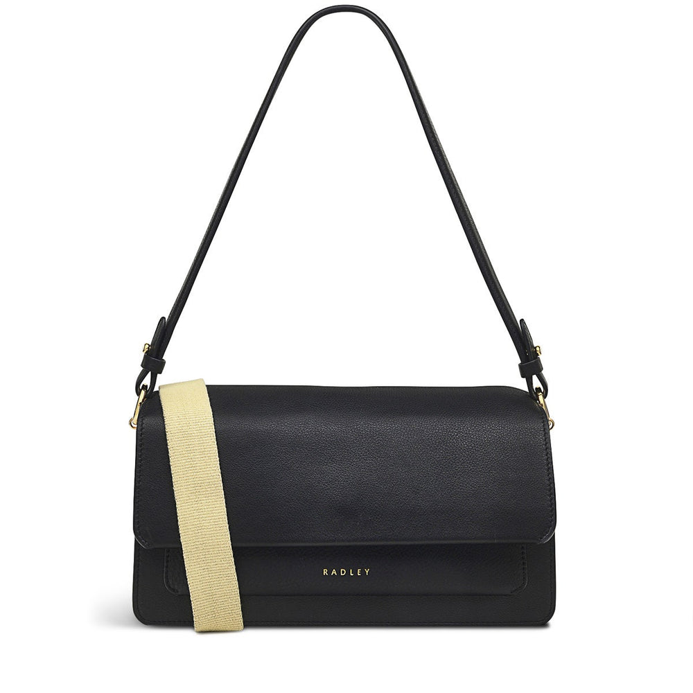 Leather Lane Medium Flapover Shoulder Bag - RHC13401