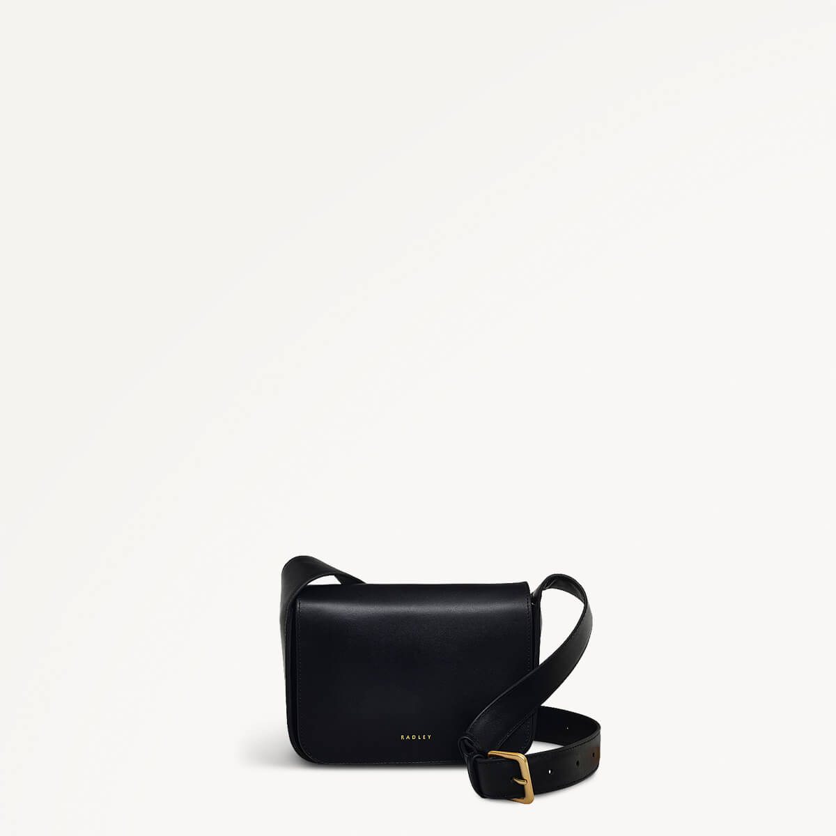 Westwell Lane Leather Small Flapover Crossbody Bag in Black - H1237001