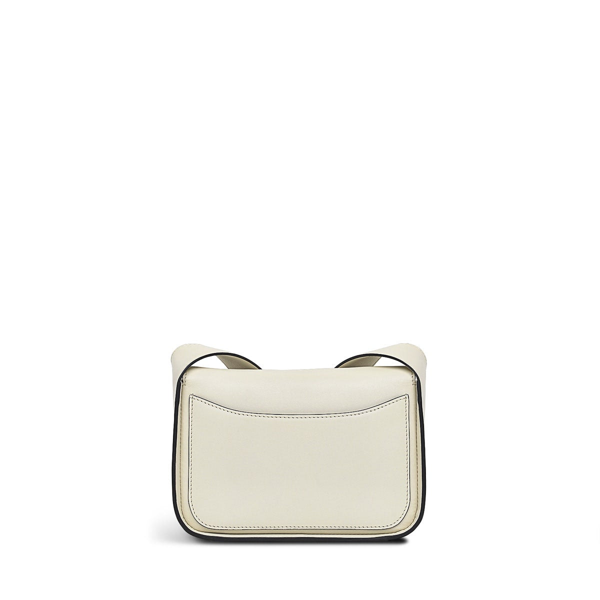 Westwell Lane Leather Small Flapover Crossbody Bag in Chalk - H1238109