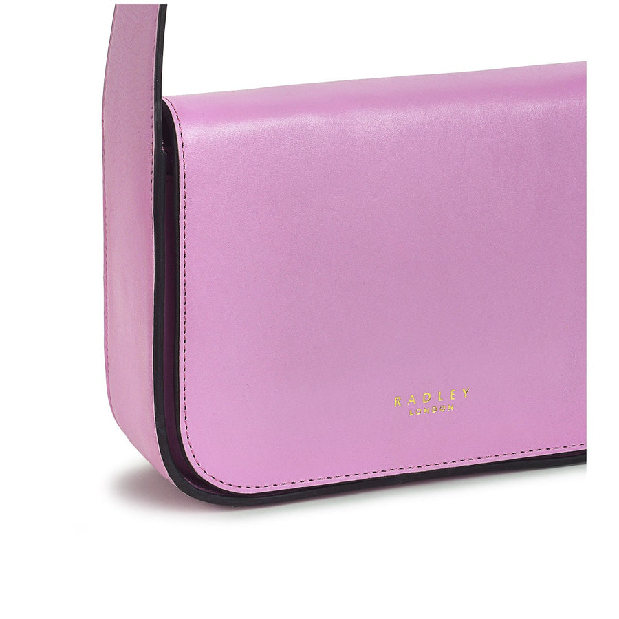 Westwell Lane Leather Small Flapover Crossbody Bag in Sugar Pink - H1239679